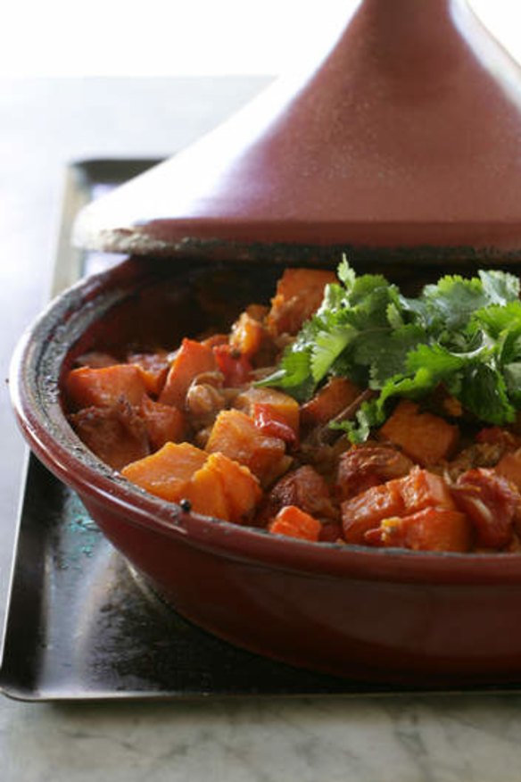 Ginger and vegetable tagine.