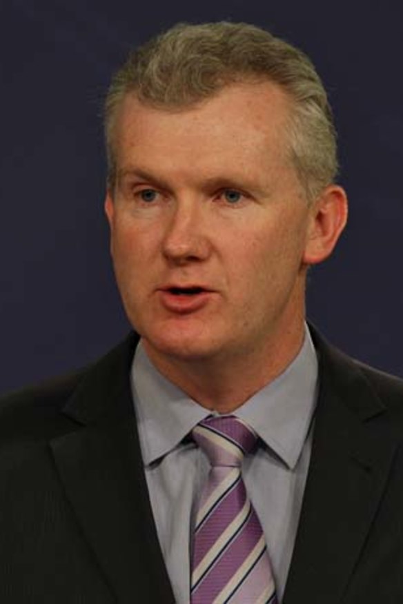 Immigration Minister Tony Burke.