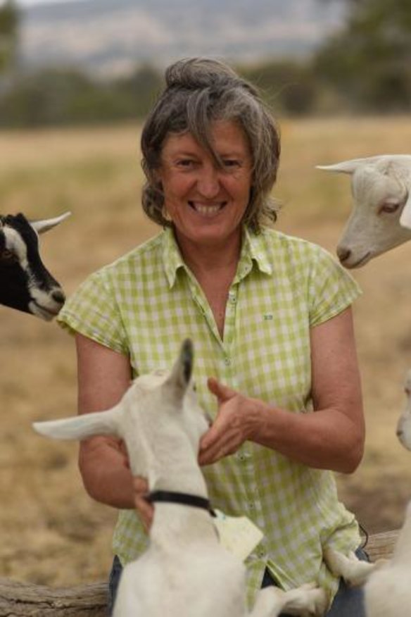 Carla Meurs of Holy Goat La Luna, Sutton Grange Farm.