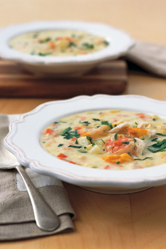 Seafood chowder