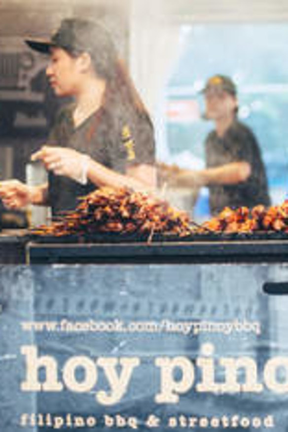 Hoy Pinoy at the Night Noodle Markets, Sydney.