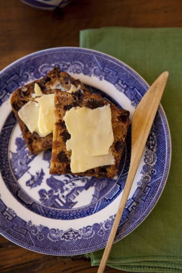 Perfect with a cuppa ... Bara Brith (speckled loaf).