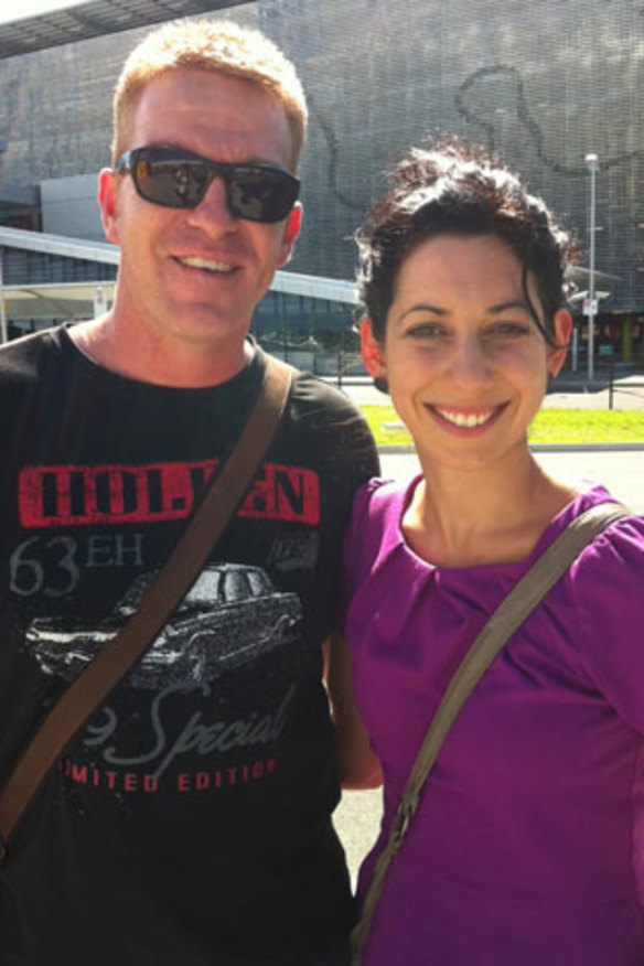 Matt and Alana Barns are home for Christmas to visit family on Brisbane's northside.