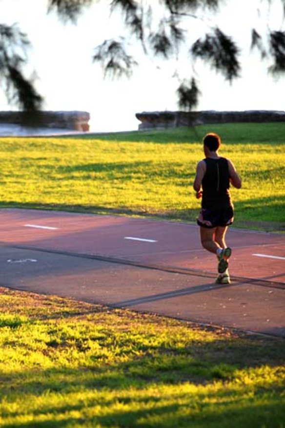 The outdoor life: An existing greenway around Iron Cove Bridge.