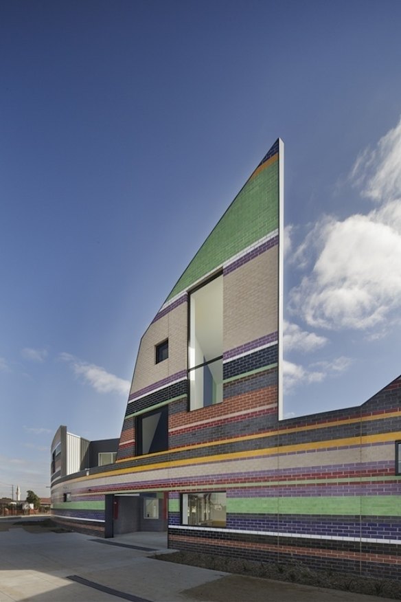 MCR’s design for Dallas Brooks Community Primary School includes a Moorish-inspired castle. 