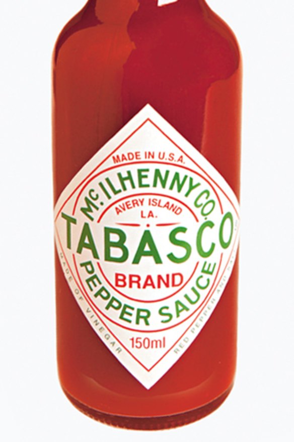 Tongue-tingling Tabasco.