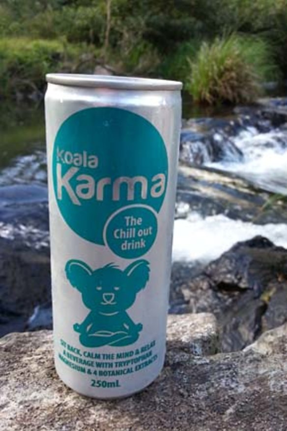 Australian 'relaxation drink' Koala Karma.