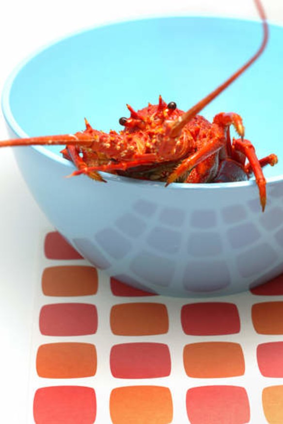 Crayfish or rock lobster.