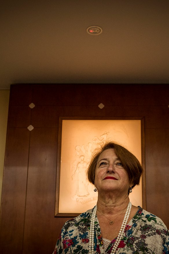 About to hold court: magistrate Jelena Popovic.