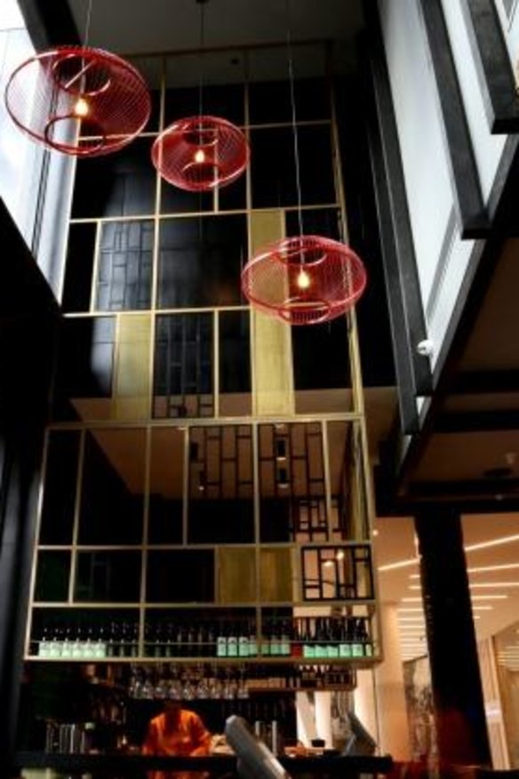 The Golden Duck's interior creates a Hong Kong-luxe vibe.