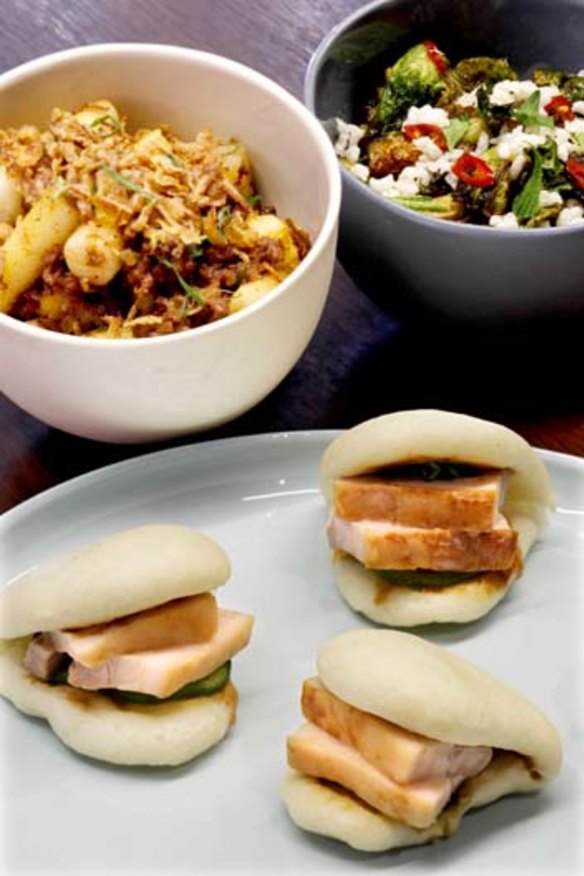 Not to be missed: Pork buns.