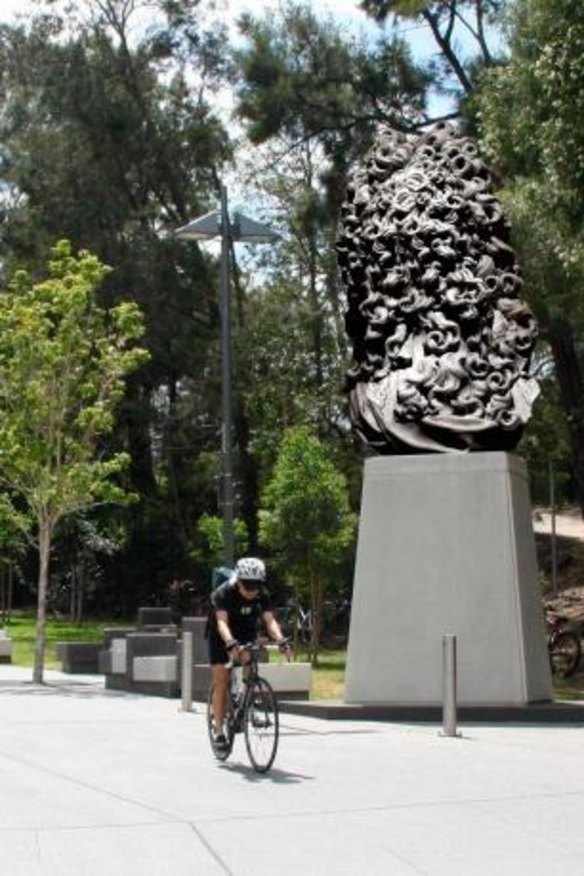 Artists' impression of Reverie I, by Charles Robb, at Gardens Point Road.