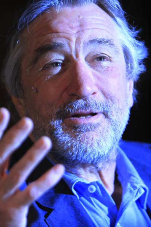 In Perth for Nobu opening ... actor Robert de Niro.