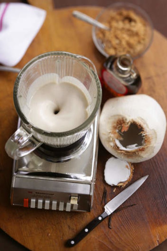You can make your own coconut cream at home.
