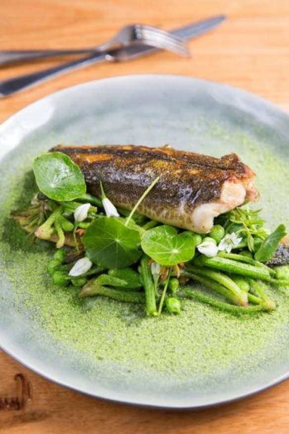 Pan-roasted flathead at The Commoner in Fitzroy.