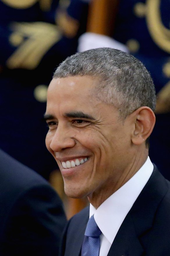 Chinese President Xi Jinping and US President Barack Obama.