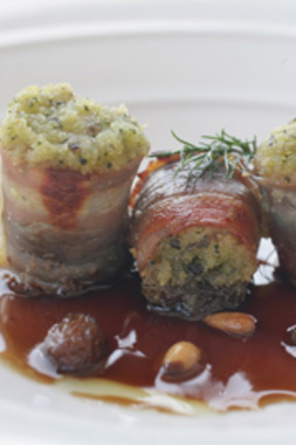 <p>The one dish you must try: Sardines stuffed with parsley and wrapped in prosciutto, with pine nuts and sultanas, $21</p>