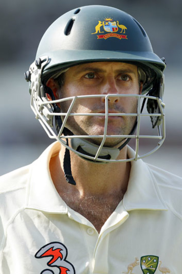 Dropped ... Simon Katich.