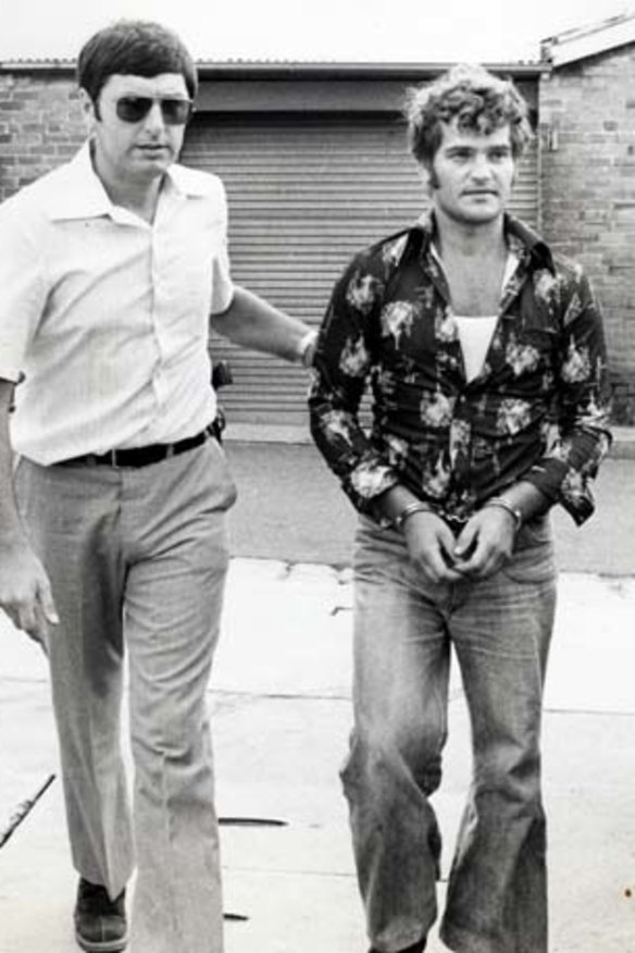 The arrest of Max Bebic, one of the alleged members of the Croatian Six.