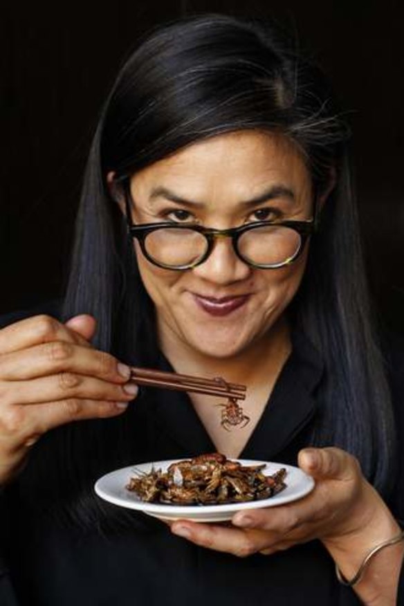 Kylie Kwong wants more Australians to try insects and native ingredients.