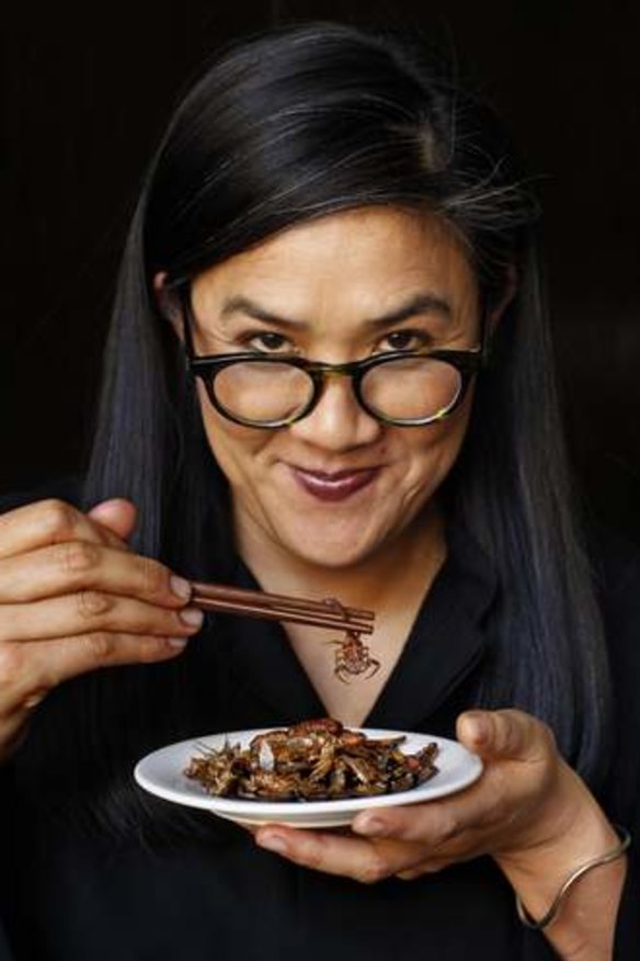 Kylie Kwong wants more Australians to try insects and native ingredients.