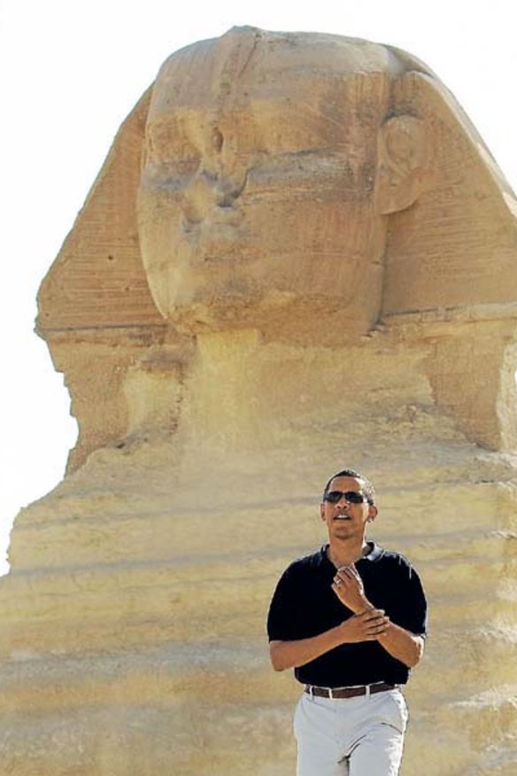 Obama's riddle of the Sphinx