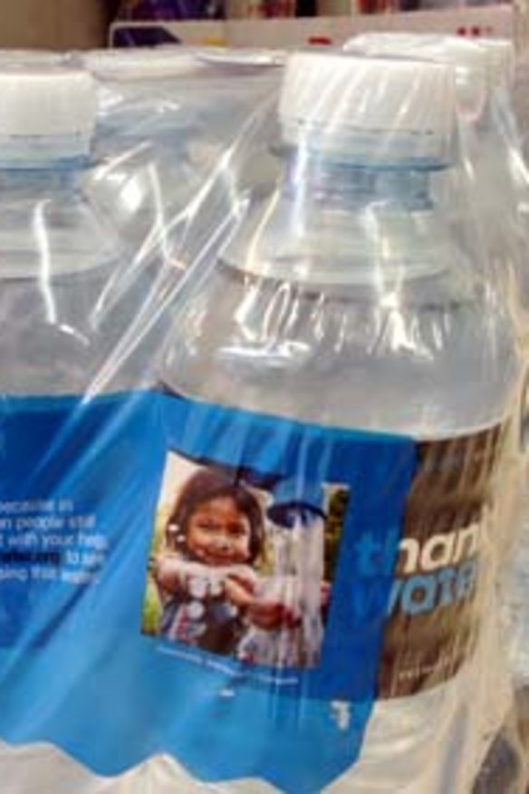 Thankyou bottled water is set to be sold at major supermarkets.
