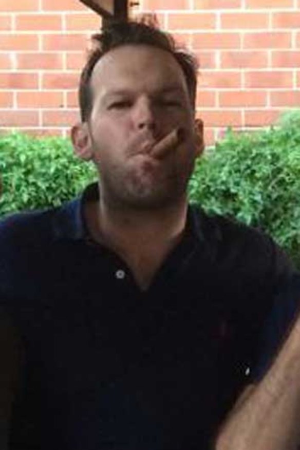 ''I like cigars too'': Nationals Senator Matt Canavan pictured on his Facebook page has defended Treasurer Joe Hockey. Senator Canavan supplied the picture to Fairfax Media.