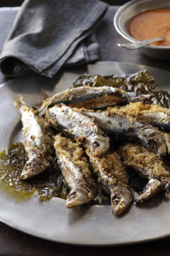 It's a no brainer. Vermentino is simply the right match for sardines.