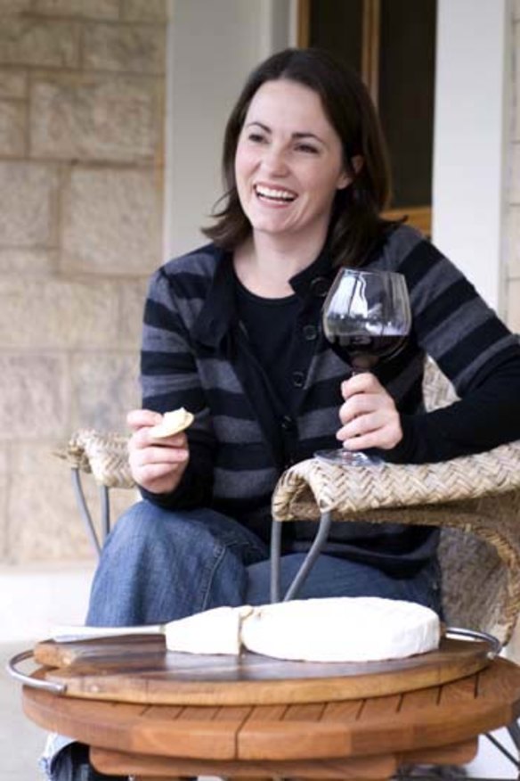 Cheesemaker Victoria McClurg.