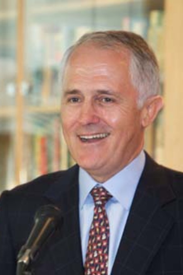 Two of a kind ... Malcolm Turnbull.