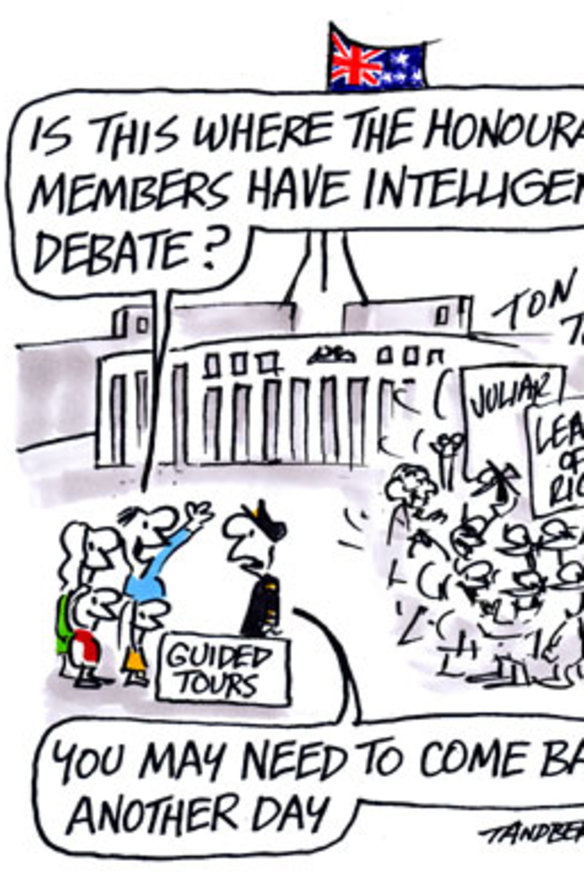 Illlustration: Ron Tandberg.