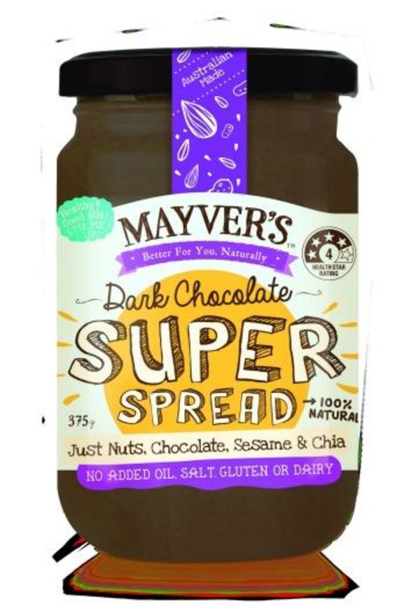Delicious: Mayvers dark chocolate spread.