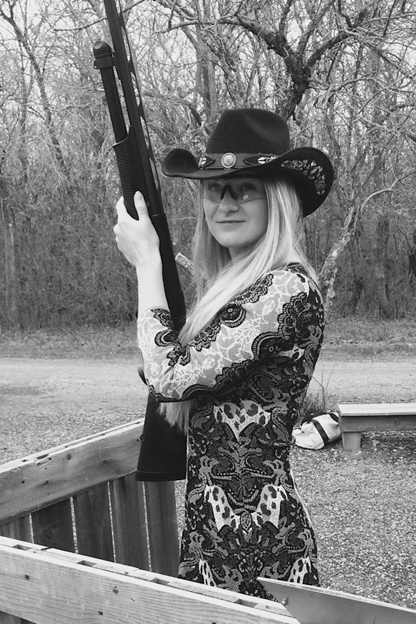 Maria Butina in an image from her Facebook page.