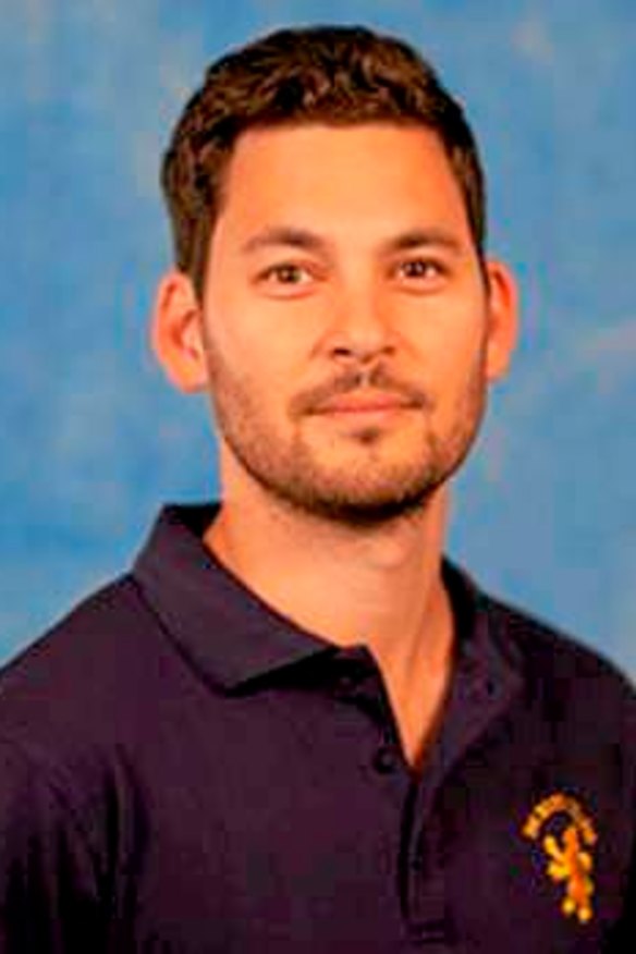 The school's director of sports science, Tensing Tsewang.