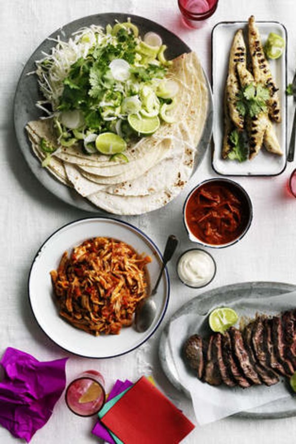 Neil Perry's mayonnaise is just one part of a Mexican feast.
