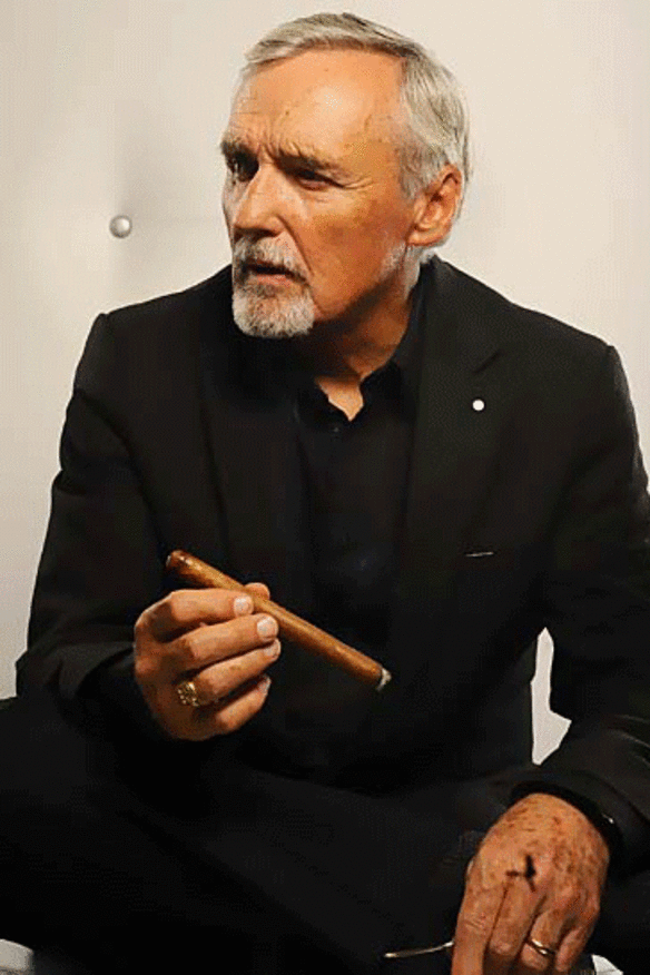 Dennis Hopper poses for a portrait in Las Vegas in 2008.