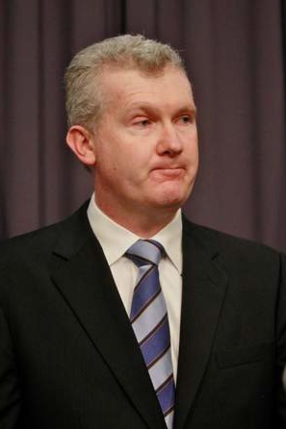 Immigration Minister Tony Burke.