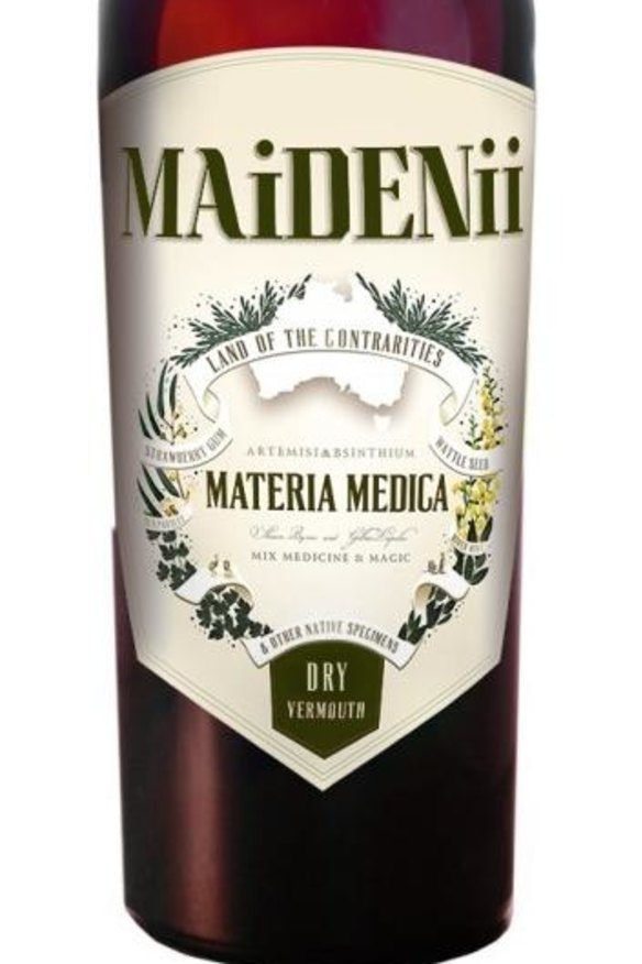 Leading the charge: Maidenii Australian vermouth.
