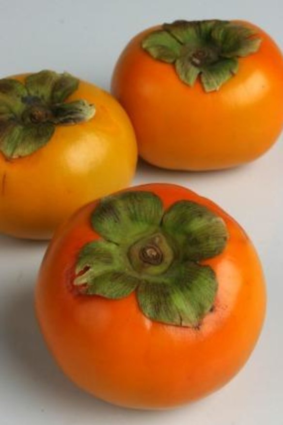 Cool nights and warm days coax the flavour out of persimmons.