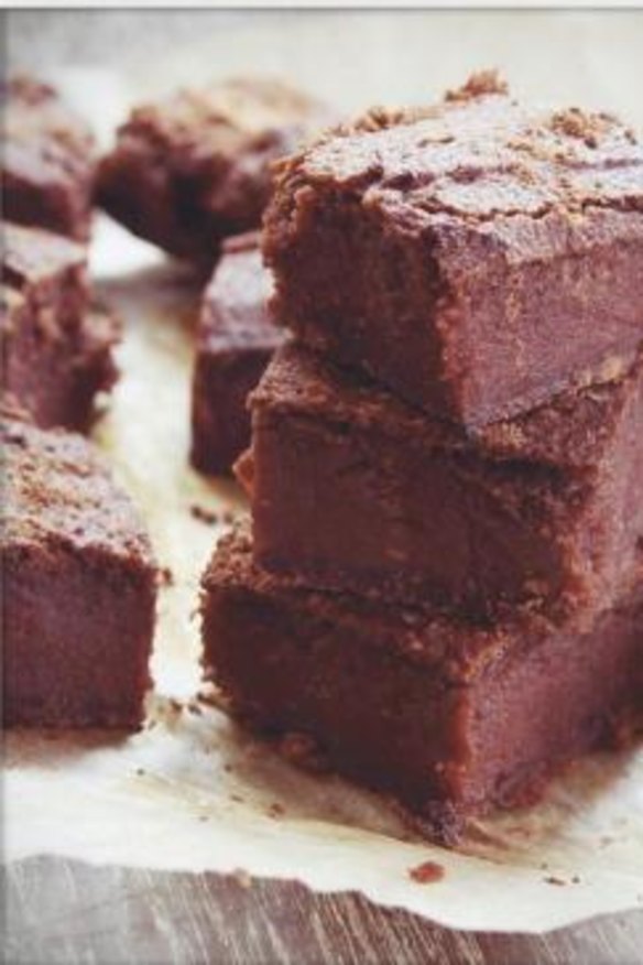 Sweet potato brownies.