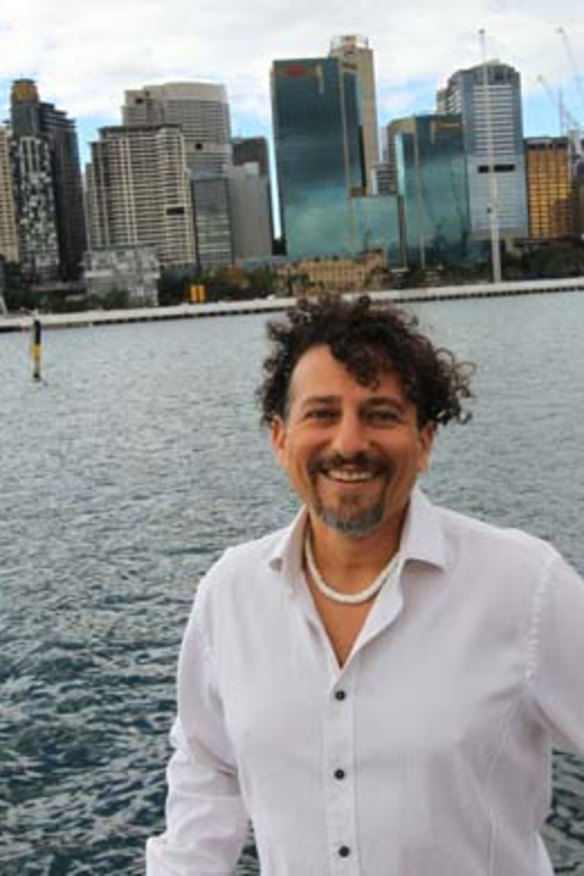 A 20-year convert: David Wolfe is touring Australia to promote the benefits of raw food.