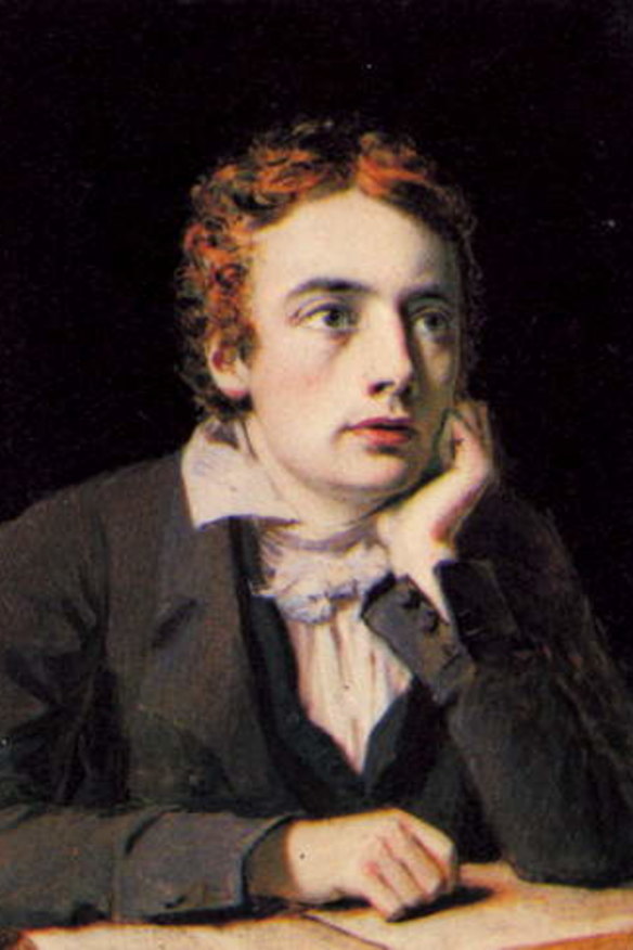 John Keats by Joseph Severn, his companion at the end of his short life.