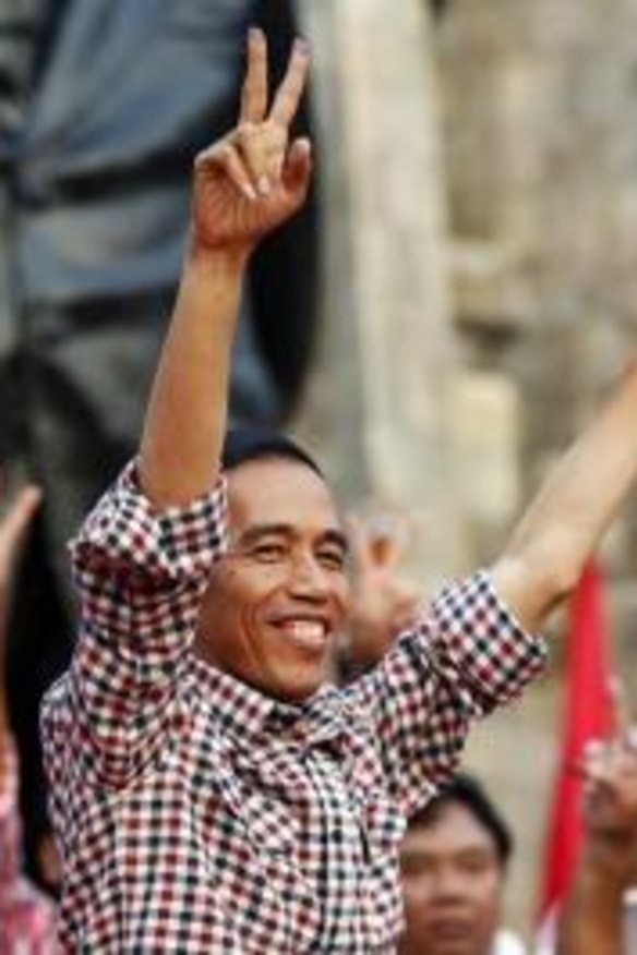 The Indonesian president-elect says when he met roadblocks as governor he took his case direct to the people.