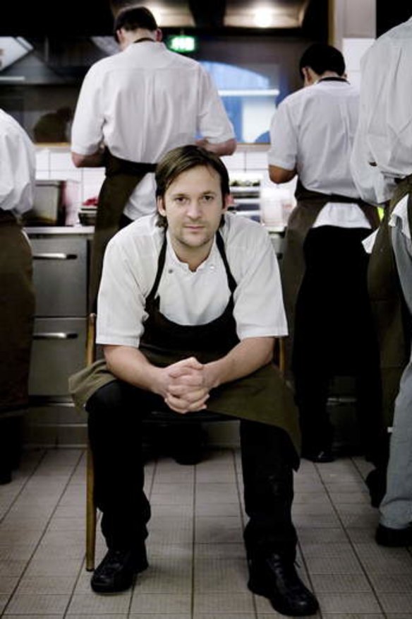 Noma's Rene Redzepi favours smorrebrod at Schonnemann in Copenhagen.