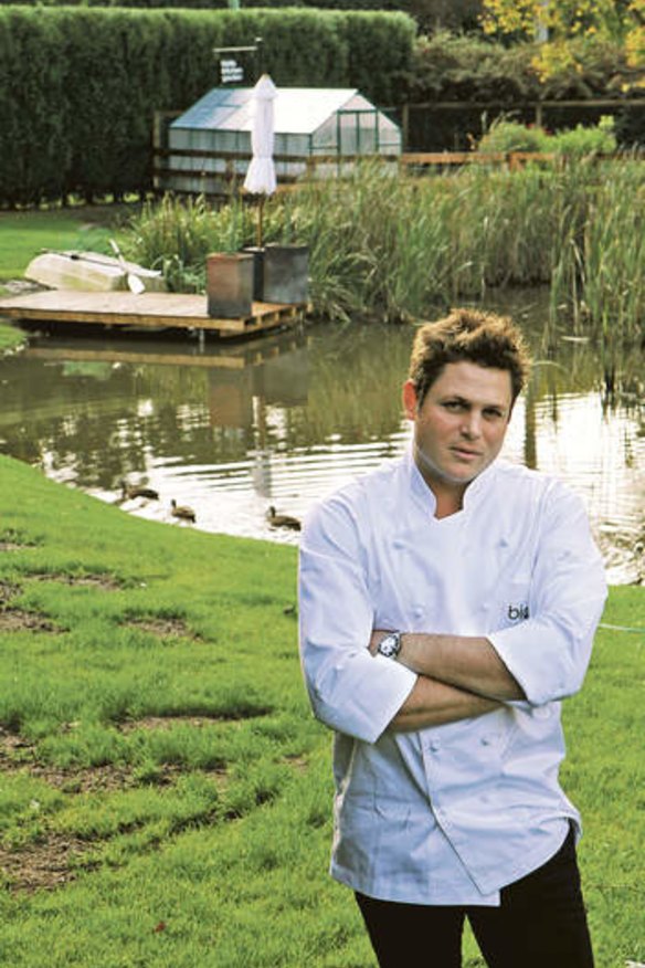 James Viles, of Biota Dining, was awarded Young Restaurateur of the Year.