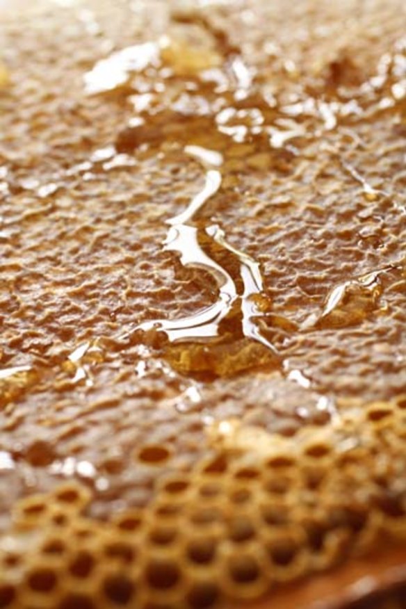 Local and sustainable: home-made honey.