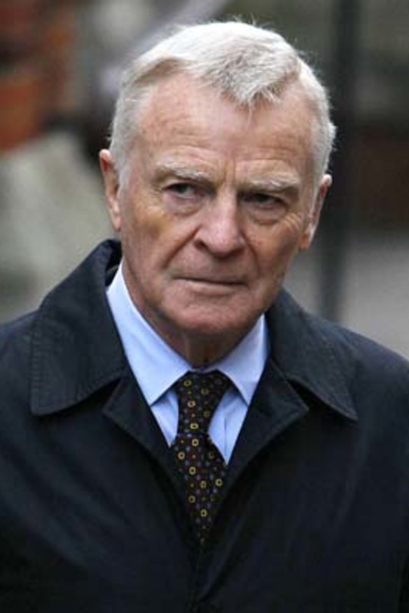 "The News of the World story had the most devastating effect on him" ... Former formula one boss Max Mosley on the suicide of his son, which he partly blames on the newspaper's story on his involvement in orgies.