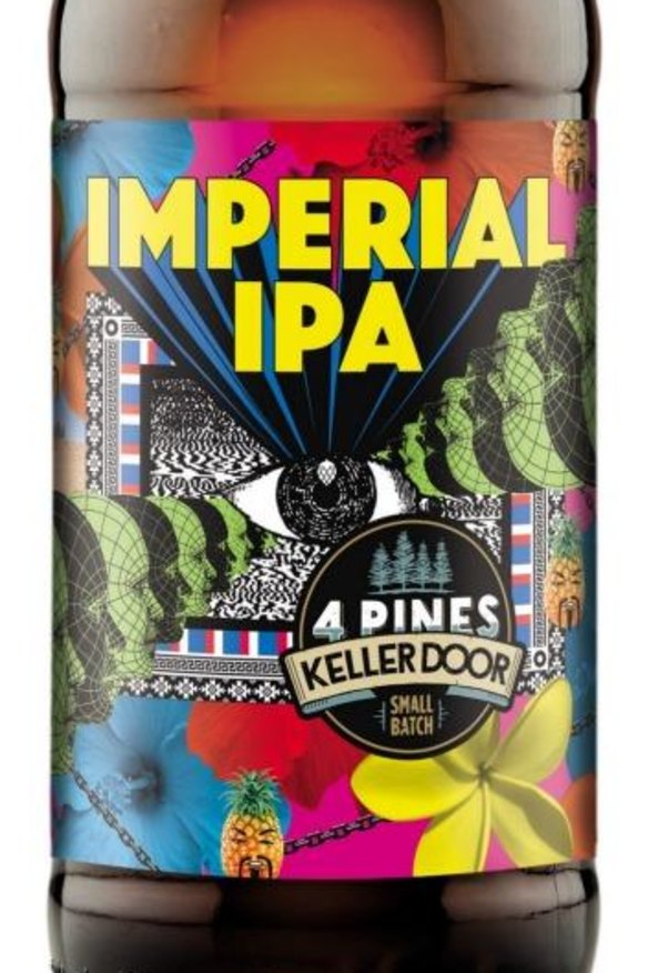 4 Pines Imperial IPA beer. 