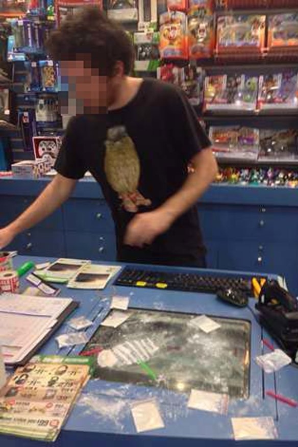 Sherbet served up at EB Games' Grand Theft Auto V launch.